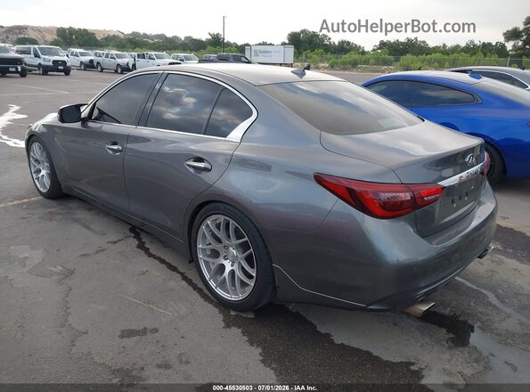 JN1EV7AR8LM252432 2020 INFINITI Q50 Gray Rear left