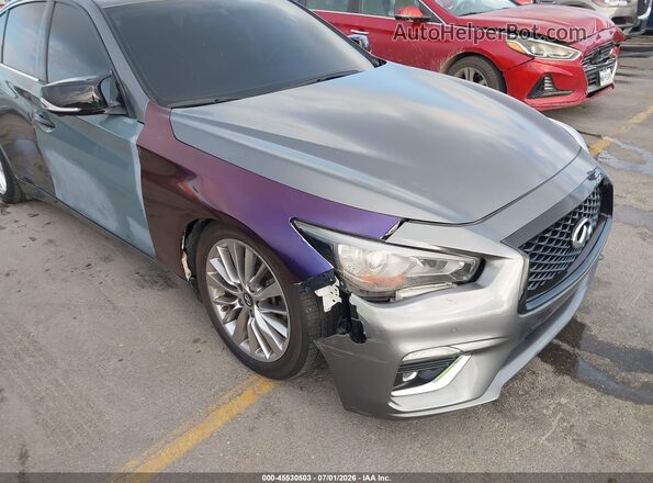JN1EV7AR8LM252432 2020 INFINITI Q50 Gray 