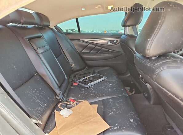 JN1EV7AR8MM751278 2021 INFINITI Q50 Black Rear seats view