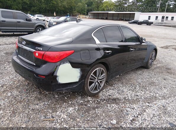 JN1EV7AR9HM830609 2017 INFINITI Q50 Black Tył prawy