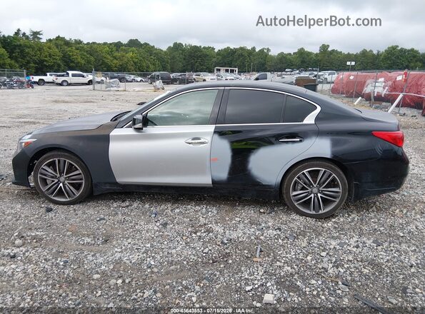 JN1EV7AR9HM830609 2017 INFINITI Q50 Black Widok wnętrza 360 stopni