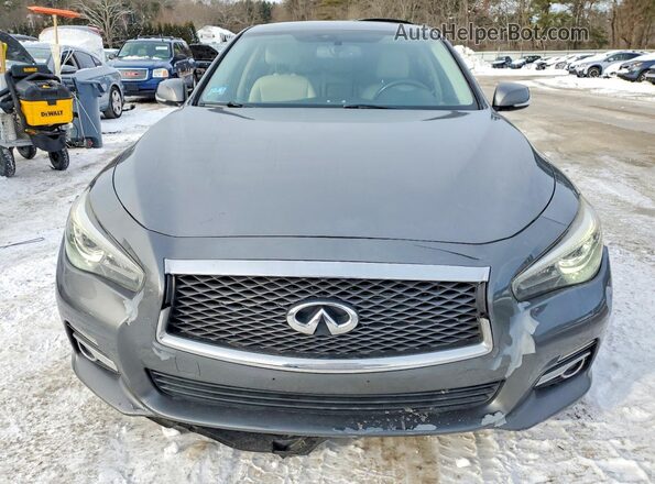 JN1EV7AR9HM836944 2017 INFINITI Q50 Gray Widok z przodu