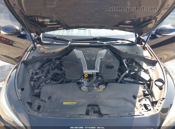 JN1EV7AR9JM436601 2018 INFINITI Q50 Black უკანა ხედი