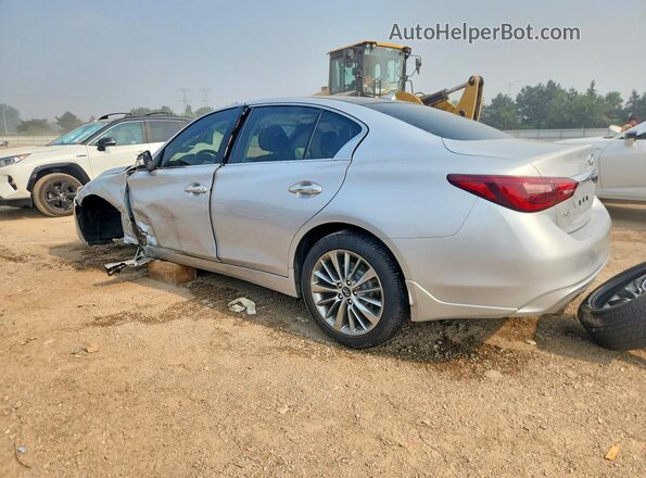 JN1EV7AR9JM441541 2018 INFINITI Q50 Silver Tył lewy