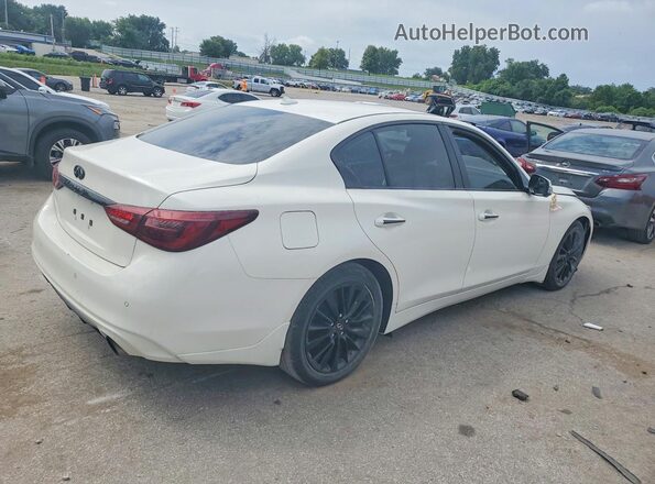 JN1EV7AR9LM254514 2020 INFINITI Q50 White Задня права чверть