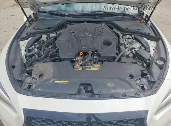 JN1EV7AR9LM254514 2020 INFINITI Q50 White Вид задньої частини салону