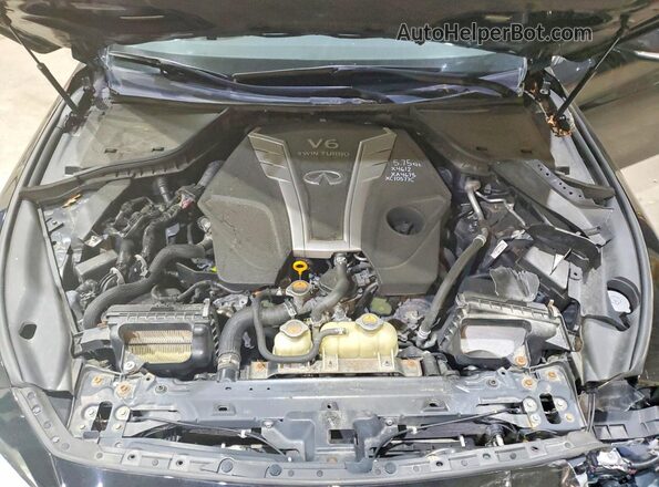 JN1EV7ARXHM830831 2017 INFINITI Q50 Black Vista interior trasera