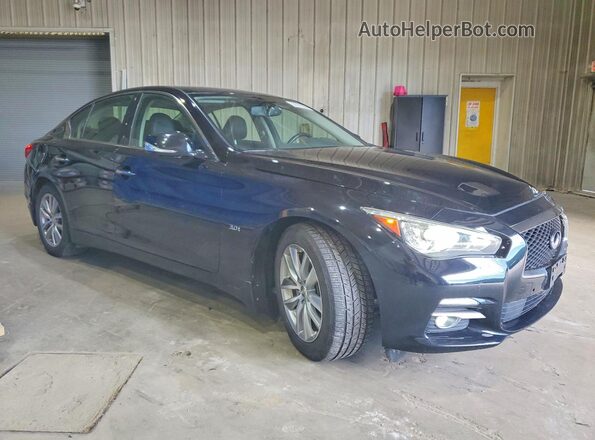 JN1EV7ARXHM830831 2017 INFINITI Q50 Black Delantero derecho