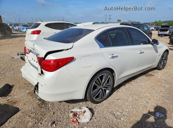 JN1EV7ARXHM835673 2017 INFINITI Q50 White Задня права чверть