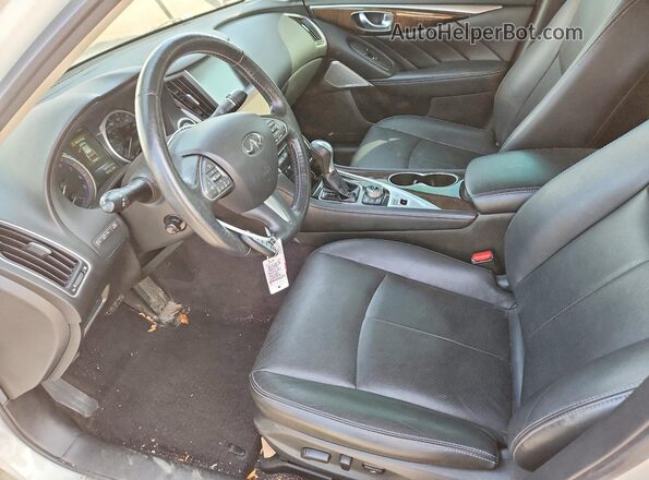 JN1EV7ARXHM835673 2017 INFINITI Q50 White Вид салону спереду
