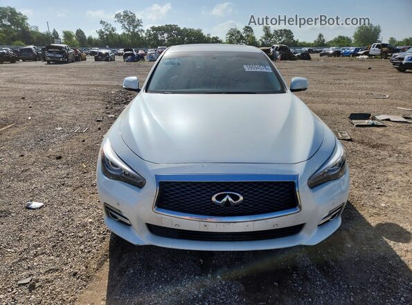 JN1EV7ARXHM835673 2017 INFINITI Q50 White Вид спереду