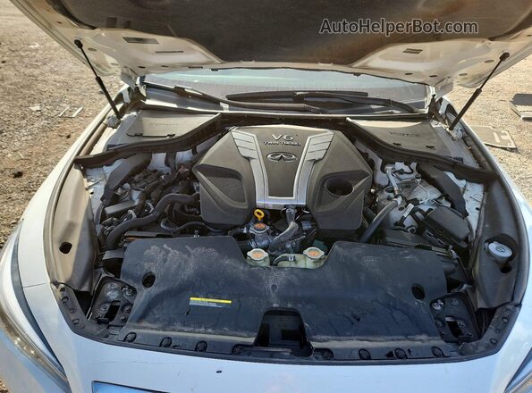 JN1EV7ARXHM835673 2017 INFINITI Q50 White Вид задньої частини салону