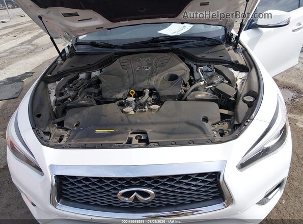 JN1EV7ARXLM256059 2020 INFINITI Q50 White Вид ззаду