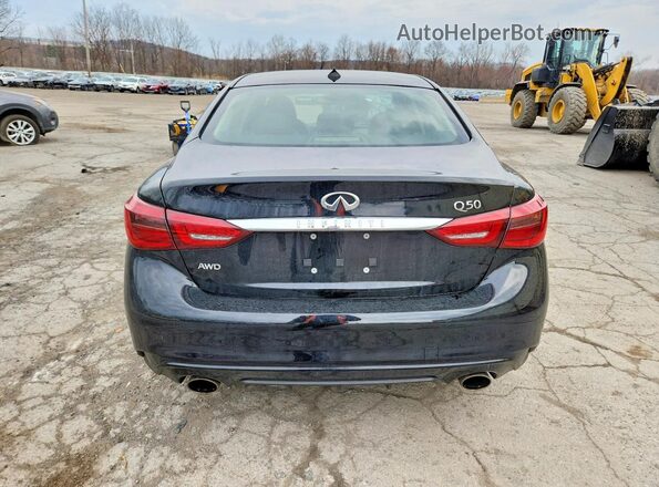 JN1EV7ARXLM256403 2020 INFINITI Q50 Black Widok z tyłu