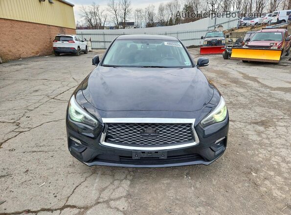 JN1EV7ARXLM256403 2020 INFINITI Q50 Black Widok z przodu