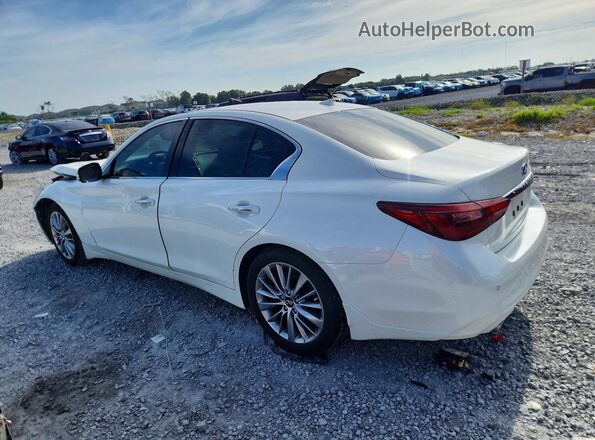 JN1EV7BP0RM600097 2024 INFINITI Q50 White Rear left