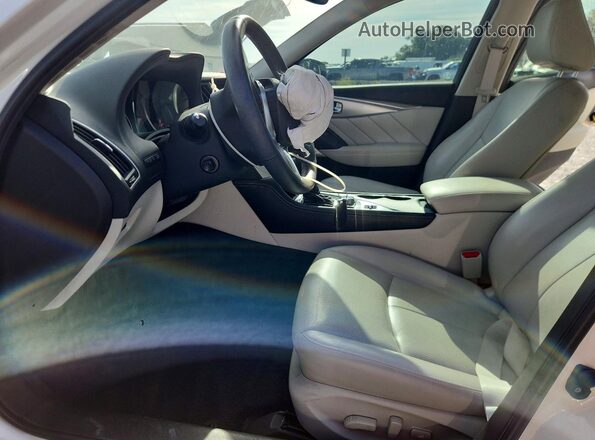 JN1EV7BP0RM600097 2024 INFINITI Q50 White Front interior view