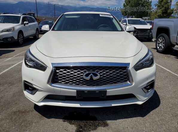 JN1EV7BP1MM704235 2021 INFINITI Q50 White წინა ხედი