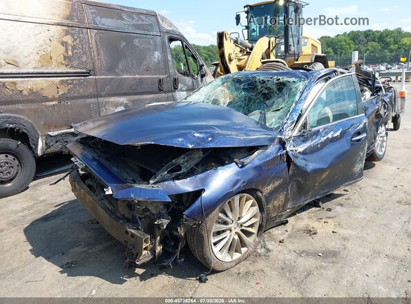 JN1EV7BP3MM702003 2021 INFINITI Q50 Blue წინა ხედი