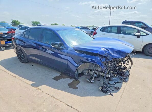 JN1EV7BP3PM512285 2023 INFINITI Q50 Blue Delantero derecho