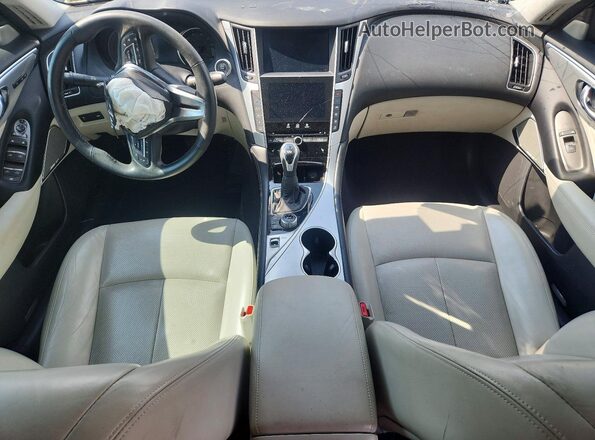 JN1EV7BP3PM512285 2023 INFINITI Q50 Blue Vista del salpicadero