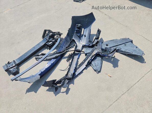 JN1EV7BP3PM512285 2023 INFINITI Q50 Blue Vista del compartimento del motor