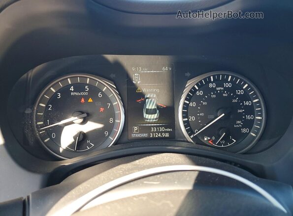 JN1EV7BP3PM512643 2023 INFINITI Q50 Black Widok zestawu wskaźników