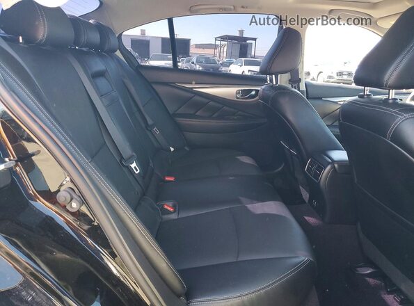 JN1EV7BP3PM512643 2023 INFINITI Q50 Black Widok tylnych siedzeń