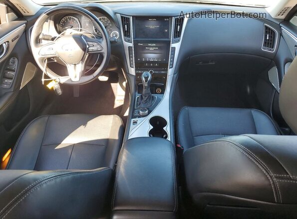 JN1EV7BP3PM512643 2023 INFINITI Q50 Black Widok deski rozdzielczej