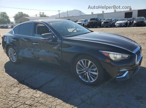 JN1EV7BP3PM512643 2023 INFINITI Q50 Black Przód prawy