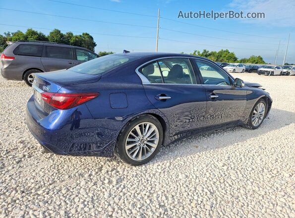 JN1EV7BP5MM701922 2021 INFINITI Q50 Blue უკანა მარჯვენა