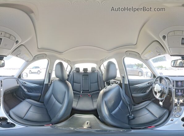 JN1EV7BP5MM701922 2021 INFINITI Q50 Blue VIN კოდის სტიკერის ხედი