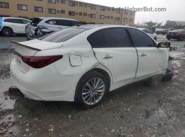 JN1EV7BP6MM704845 2021 INFINITI Q50 White Задня права чверть