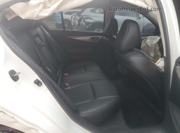 JN1EV7BP6MM704845 2021 INFINITI Q50 White Вид задніх сидінь