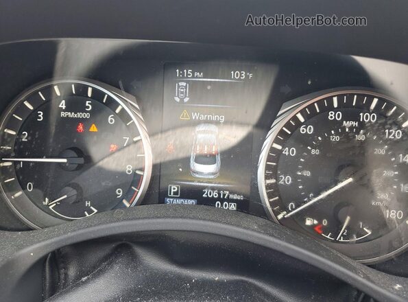 JN1EV7BP6RM600489 2024 INFINITI Q50 Gray Instrument cluster view