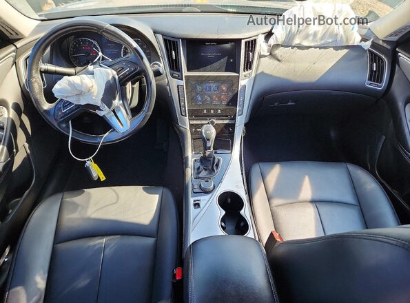 JN1EV7BP7MM700867 2021 INFINITI Q50 Gray Vista del salpicadero