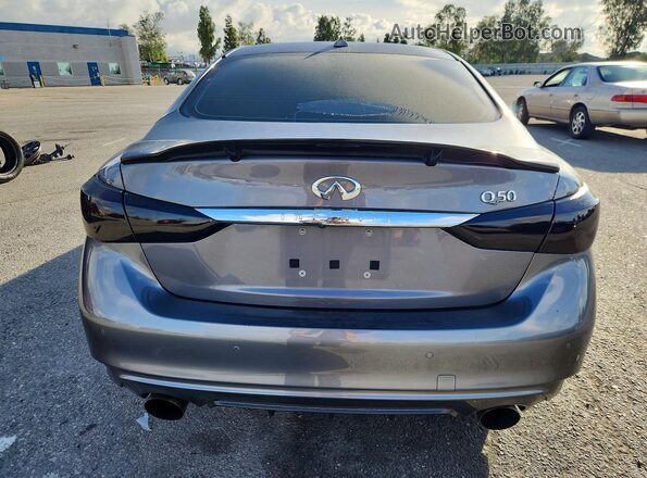 JN1EV7BP7MM700867 2021 INFINITI Q50 Gray Vista trasera