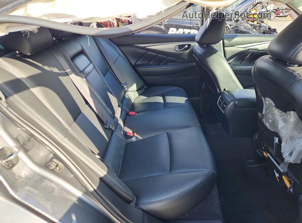 JN1EV7BP7MM700867 2021 INFINITI Q50 Gray Vista de los asientos traseros