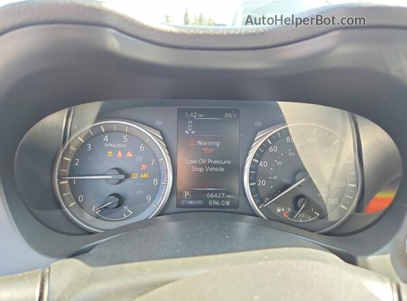 JN1EV7BP7MM700867 2021 INFINITI Q50 Gray Vista del cuadro de instrumentos