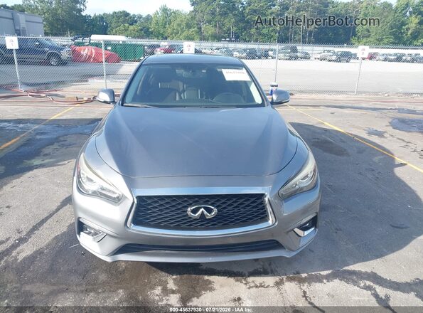 JN1EV7BP7RM600291 2024 INFINITI Q50 Silver Instrument cluster view