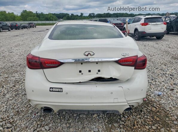 JN1EV7BP9MM703088 2021 INFINITI Q50 White უკანა ხედი