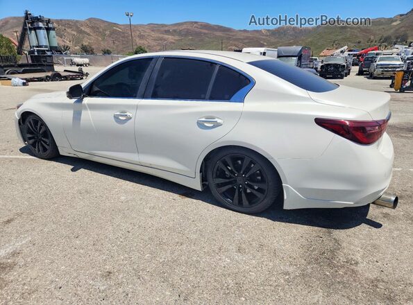 JN1EV7BP9MM704161 2021 INFINITI Q50 Белый Задняя левая четверть