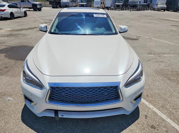 JN1EV7BP9MM704161 2021 INFINITI Q50 Белый Вид спереди