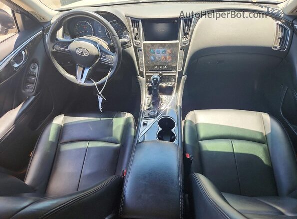 JN1EV7BP9MM704161 2021 INFINITI Q50 Белый Вид панели приборов