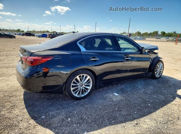 JN1EV7BP9MM704659 2021 INFINITI Q50 Black Rear right