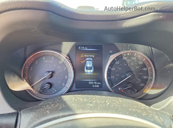 JN1EV7BP9MM704659 2021 INFINITI Q50 Black Instrument cluster view