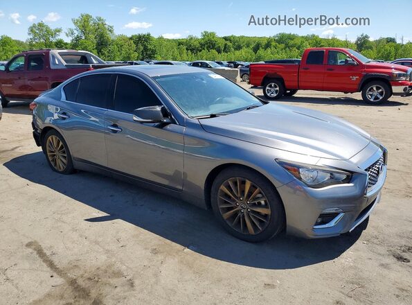 JN1EV7BP9MM705116 2021 INFINITI Q50 Gray წინა მარჯვენა
