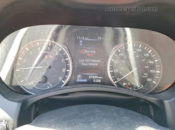 JN1EV7BP9MM705116 2021 INFINITI Q50 Gray ხელსაწყოთა პანელის ხედი