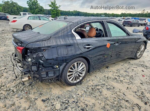 JN1EV7BPXPM510825 2023 INFINITI Q50 Black Tył prawy