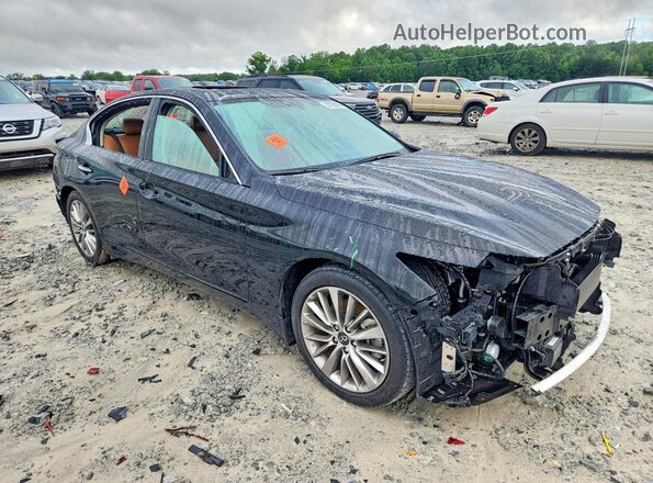 JN1EV7BPXPM510825 2023 INFINITI Q50 Black Przód prawy